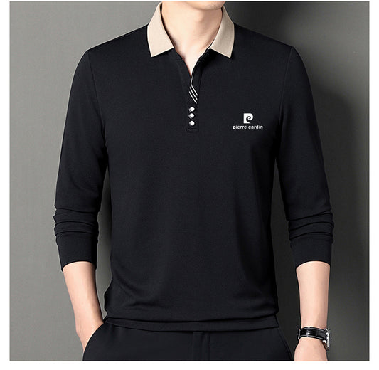 š„Buy 2 Free shippingš„Men's Long Sleeve Lapel T-Shirt