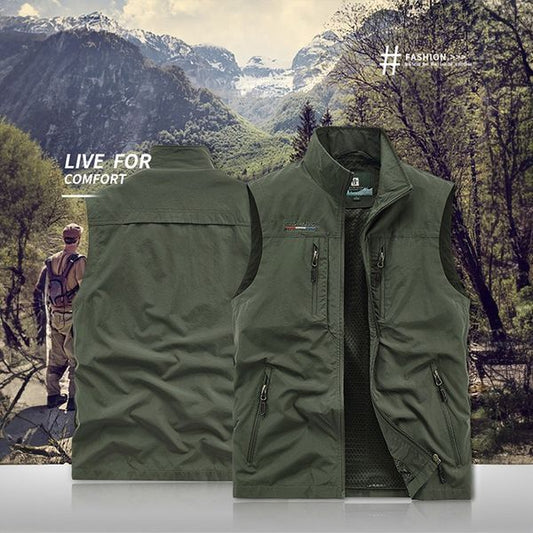 🔥Buy 2 Free shipping🔥MEN'S OUTDOOR MULTI-POCKET QUICK-DRYING VEST