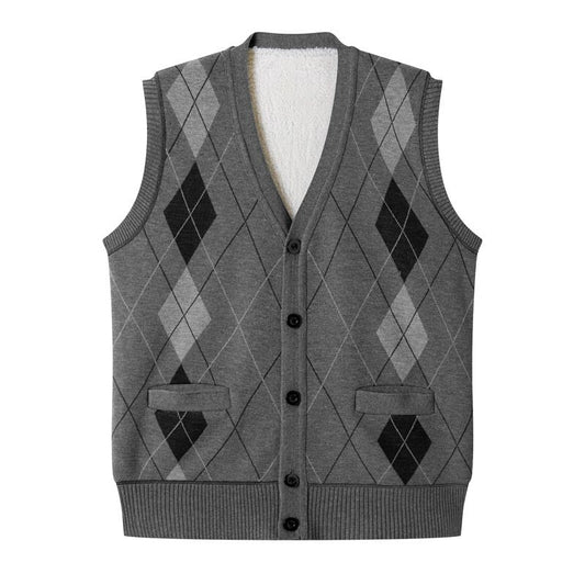 Men’s Warm Plush Winter Vest🔥Free Shipping