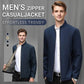 ✨New Arrival✨Men's Standing Collar Zipper Casual Jacket✨