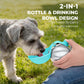 ⏳Time-Limited Special⏰2-in-1 Portable Dog Water Bottle for Small Dogs - Leak-Proof & Compact