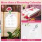 Buy 3 Get 2 Free🌷📅2025 Bloomy Flowers Desk Calendar