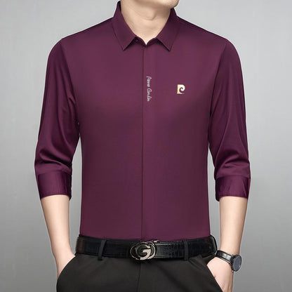 🔥Buy 2 Free shipping🔥Men's Concealed Placket Long Sleeve Shirt