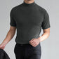 🔥Hot Sale $19.99🔥MEN'S T-SHIRT WITH STAND-UP COLLAR AND SLIM FIT