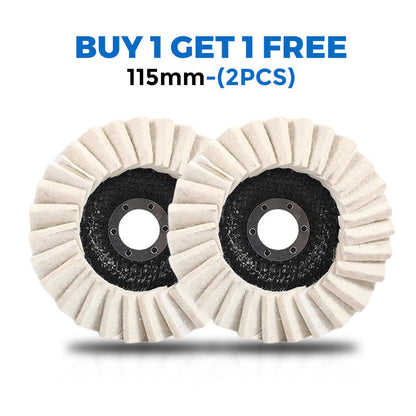 🎁New Year's Sale🎁✨Polishing disc with wool felt flap