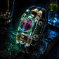💥Last-day sale – 50% off ☪️Glow-in-the-dark leather zodiac sign bracelet for men and women (6.9/8.1 inches)♑️