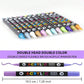 🎨Last Day 40% OFF🔥 Dual Tip Acrylic Paint Pen Marker - 24/48/72 Colors