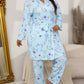 Comfy 3-Piece Pajama Set – Robe, Camisole & Long Pants
