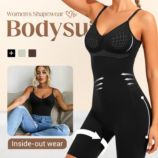 💥2026 Newest Style🔥 Women's Seamless Shaping Bodysuit with Detachable Intimate Panel
