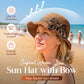 🔥 Hot sale 50% OFF🔥Elegant Woven Straw Sun Hat with Bow