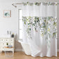 Waffle Pattern Shower Curtain