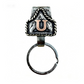 Vintage Western Cowboy Letter Keychain