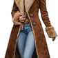Women's Winter & Autumn Western Retro Plush Denim Coat