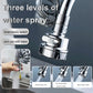 Kitchen faucet extension spout