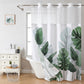 Waffle Pattern Shower Curtain