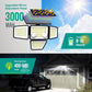 Solar Outdoor Lights - 3000LM 188 LED Motion Sensor Outdoor Lights