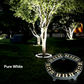 🌳💡 Ring-Shaped Solar Tree Lights – Weatherproof Outdoor Spotlights Ideal for Trees, Pillars, and Gardens