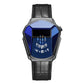 ⌚ LIMITED-TIME 50% OFF! ✨ Men's Tech Fashion Quartz Watch – Stainless Steel, 43mm, Sporty Style 🏁