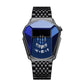 ⌚ LIMITED-TIME 50% OFF! ✨ Men's Tech Fashion Quartz Watch – Stainless Steel, 43mm, Sporty Style 🏁