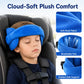 ⏳Time-Limited Special⏰Kids Car Seat Head Support Strap｜Plush Padded Adjustable Nap Rest Band