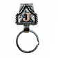 Vintage Western Cowboy Letter Keychain