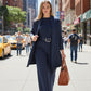 Elegant Longline Cardigan & Top & Pants 3-Pieces Set