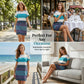 👗 LIMITED-TIME 50% OFF! ✨ Striped Midi Dress – Pockets, Loose Fit, Vacation, Casual ✨