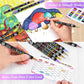 🎨Last Day 40% OFF🔥 Dual Tip Acrylic Paint Pen Marker - 24/48/72 Colors