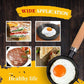📢📢50% OFF & In Stock⏰ 🍳 Mini Nonstick Iron Pan 3.9"/10cm – Healthy Cast Iron, Uniform Heat & Wooden Handle ✨