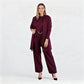 Elegant Longline Cardigan & Top & Pants 3-Pieces Set