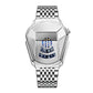 ⌚ LIMITED-TIME 50% OFF! ✨ Men's Tech Fashion Quartz Watch – Stainless Steel, 43mm, Sporty Style 🏁