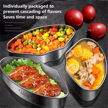 🥗 Stainless Steel Scalloped Steam Table Pans