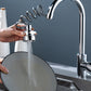 Kitchen faucet extension spout