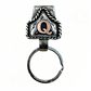 Vintage Western Cowboy Letter Keychain