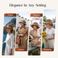 🔥 Hot sale 50% OFF🔥Elegant Woven Straw Sun Hat with Bow