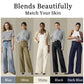 🔥Last 24 Hours Sale 50% OFF⏰👖Tummy Control Sailor Wide Leg Trousers