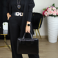 Elegant Longline Cardigan & Top & Pants 3-Pieces Set