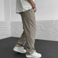 Men's Ribbed Straight-Leg Pants