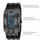 ⌚ LIMITED-TIME 50% OFF✨ Men's Binary LED Watch – Stainless Steel, Blue Light, Sporty, Water-Resistant, Modern ⚡