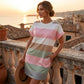 👗 LIMITED-TIME 50% OFF! ✨ Striped Midi Dress – Pockets, Loose Fit, Vacation, Casual ✨