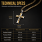 🔥Stainless Steel Crucifix Shaped Jesus Pendant Necklace for Women and Men🎁Best-Selling