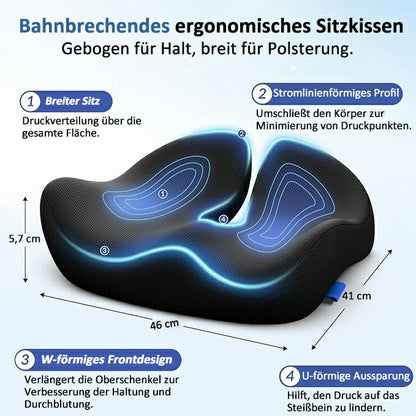 💺 2025's Most Comfortable Seat Cushion - Memory Foam Relief for Back & Tailbone!  Alternative options