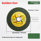 GoldenLion™Fast metal cutting disc