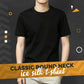 🎁Hot Sale 30% OFF⏳Men's Solid Color Ice Silk T-Shirt👕