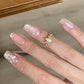 Elegant Marquise Cut Rhinestone Ring