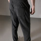 Men's Ribbed Straight-Leg Pants