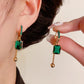 💎 LIMITED TIME 50% OFF! ✨ Vintage Synthetic Diamond Drop Earrings – Clip-On, Elegant Dangle ✨