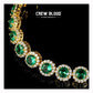Elegant Rhinestone Halo Bracelet