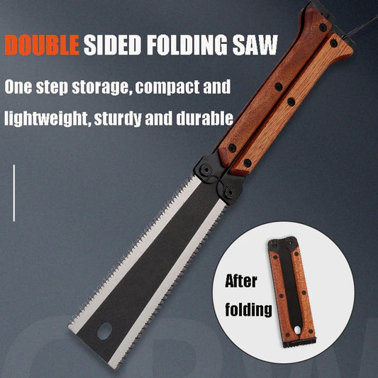 🎁Hot Sale 49% OFF⏳Portable foldable double-sided saw