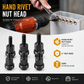 🔧 Heavy-Duty Rivet Nut Tool Kit – M3-M10